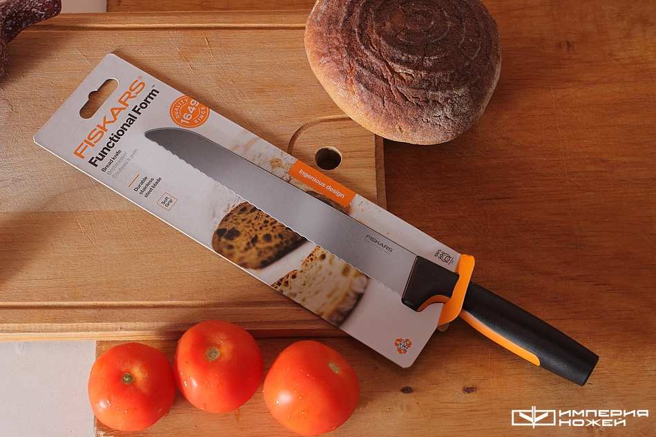 Нож для хлеба  – Fiskars фото 6