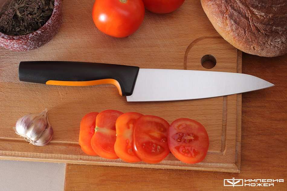 Нож поварской средний – Fiskars фото 4