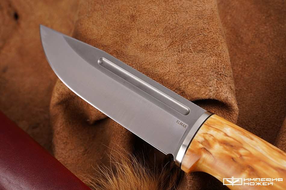 нож Лиман Elmax карельская берёза – Sander фото 2