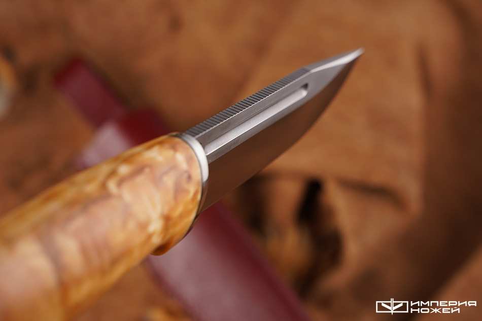 нож Лиман Elmax карельская берёза – Sander фото 3