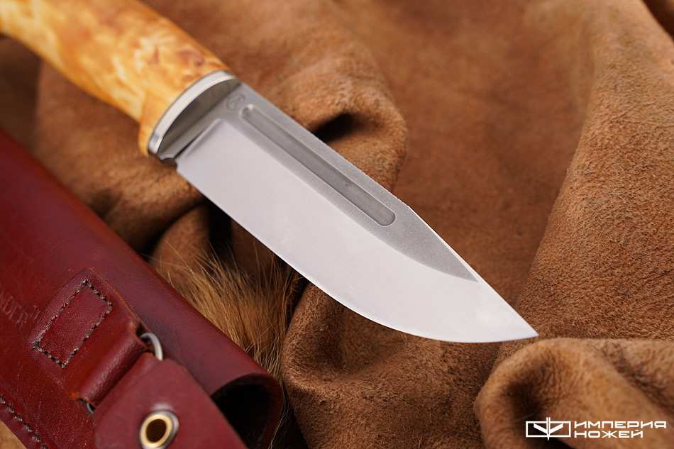 нож Лиман Elmax карельская берёза – Sander фото 5