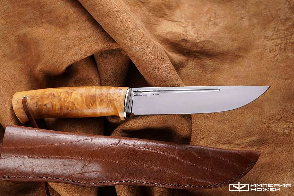нож Лиман К-110,  карельская берёза – Sander