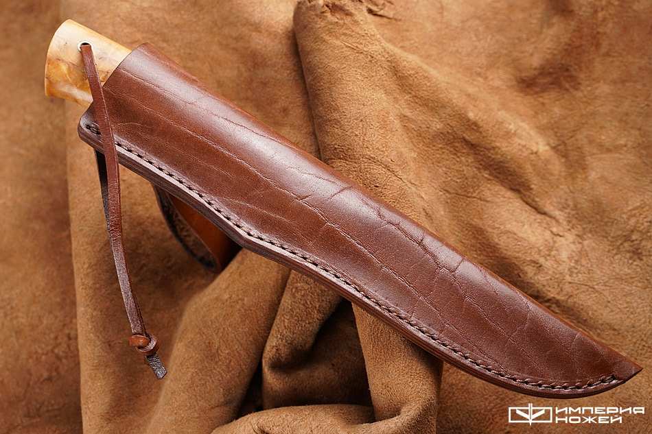 нож Лиман К-110,  карельская берёза – Sander фото 3