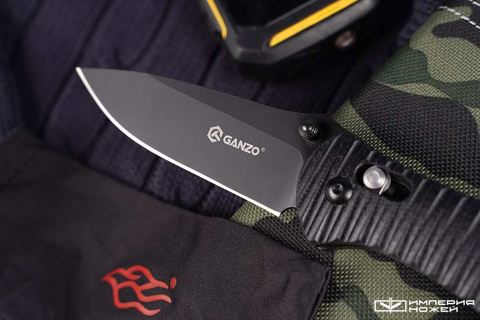 Нож Ganzo G7393P черный – Ganzo фото 2