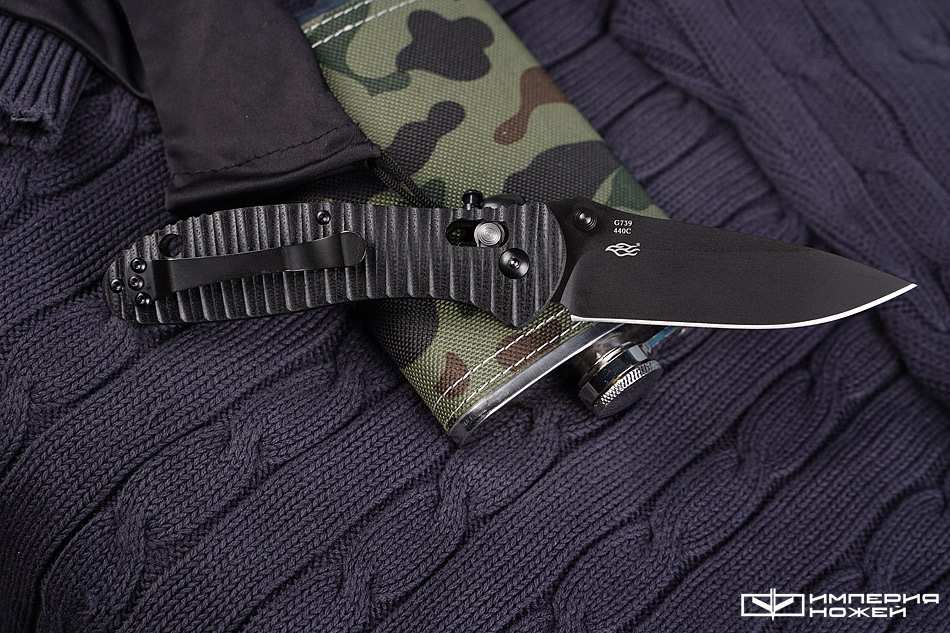 Нож Ganzo G7393P черный – Ganzo фото 4