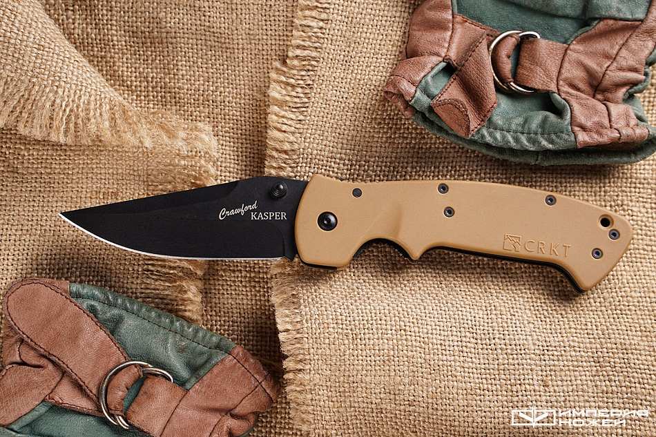 Складной нож Crawford Kasper Desert Black – CRKT