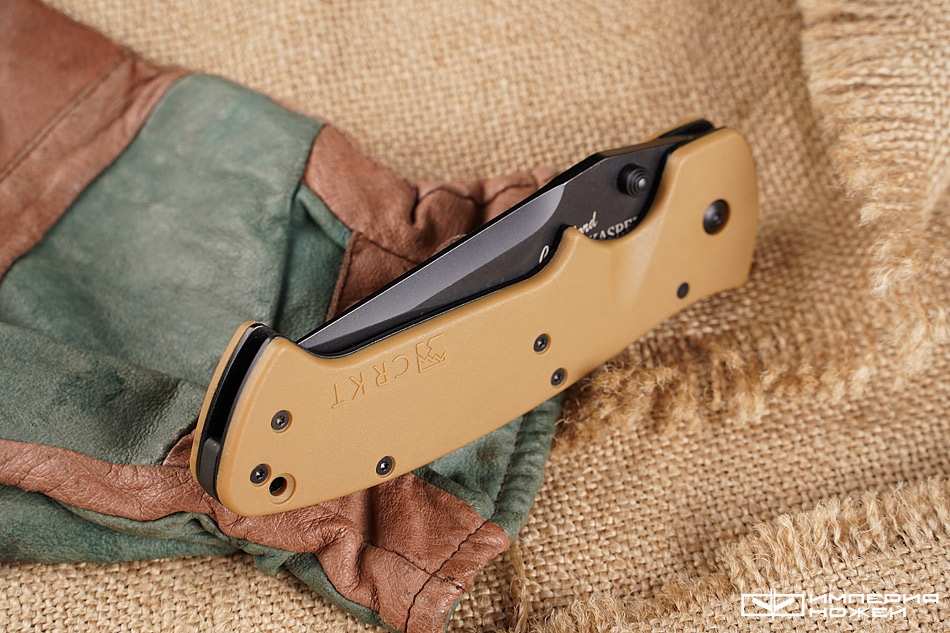 Складной нож Crawford Kasper Desert Black – CRKT фото 5