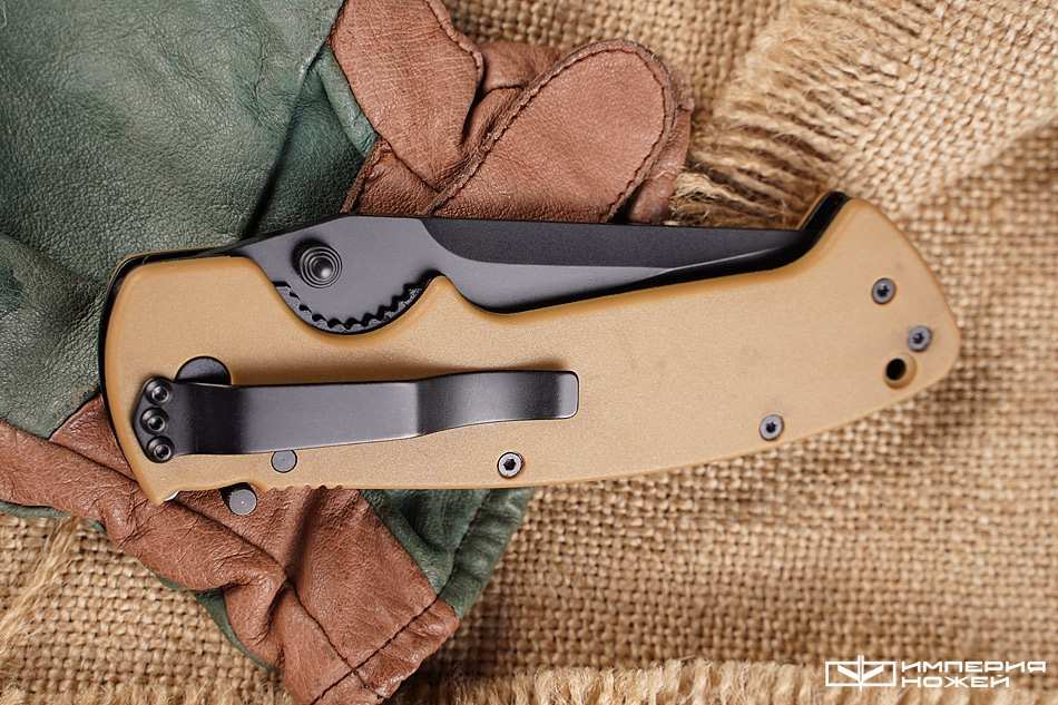 Складной нож Crawford Kasper Desert Black – CRKT фото 6