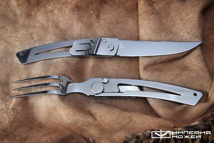 набор складной нож с вилкой XXL Тьер – Claude Dozorme фото 3