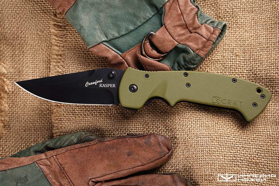 Складной нож Crawford Kasper OD/black – CRKT