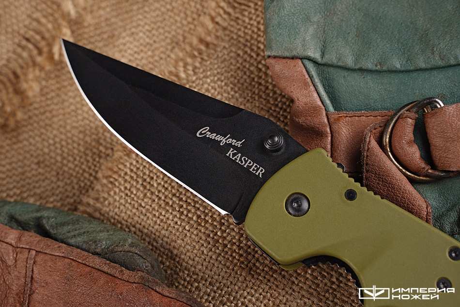 Складной нож Crawford Kasper OD/black – CRKT фото 2