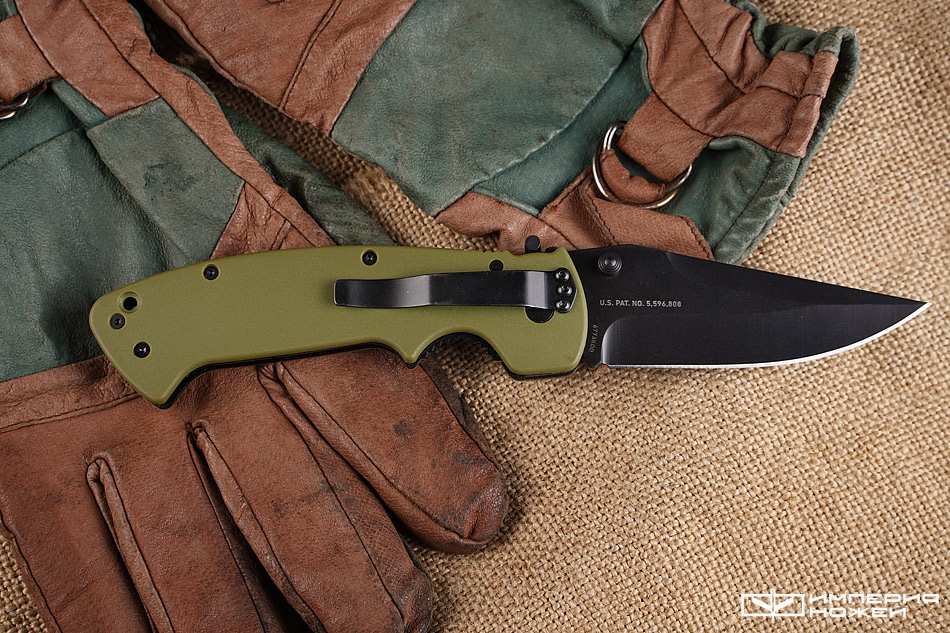 Складной нож Crawford Kasper OD/black – CRKT фото 3