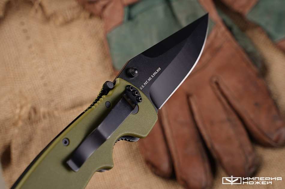 Складной нож Crawford Kasper OD/black – CRKT фото 4