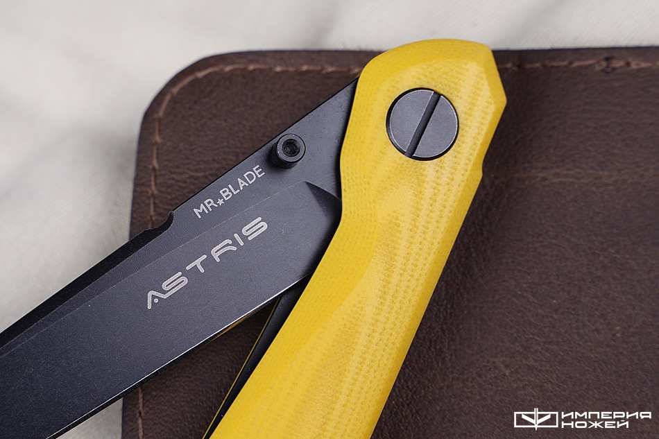 Нож складной Mr.Blade Astris Yellow – Mr.Blade фото 4