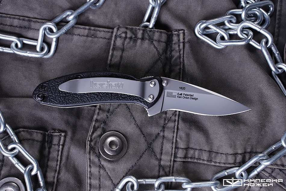 Нож Kershaw Scallion Black – Kershaw фото 2