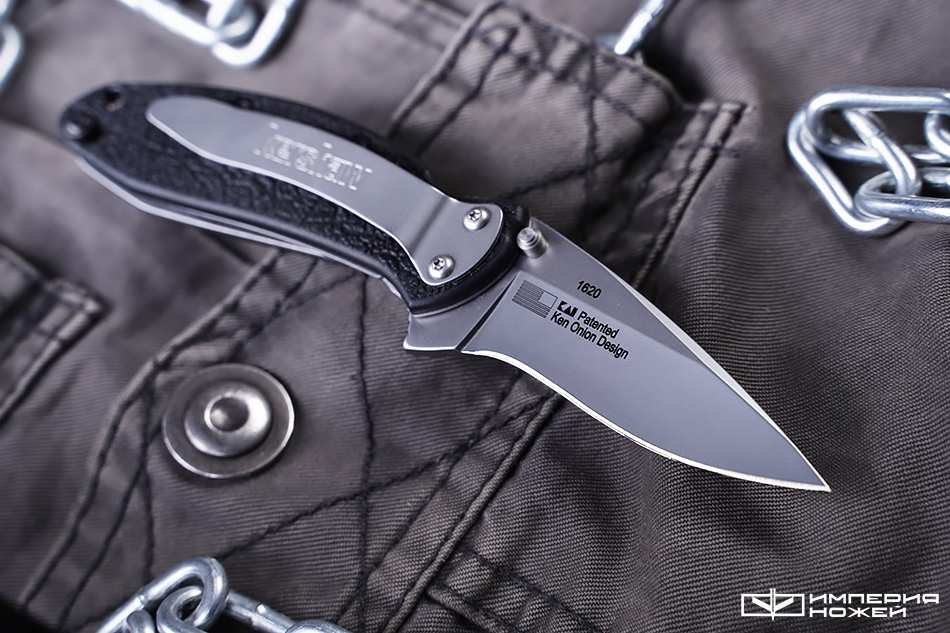 Нож Kershaw Scallion Black – Kershaw фото 3