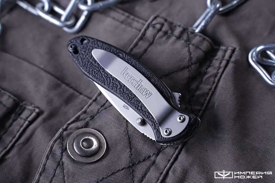 Нож Kershaw Scallion Black – Kershaw фото 5