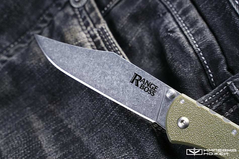 Нож Cold Steel Range Boss Green – Cold Steel фото 2