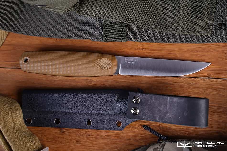 нож North-SF N690 Brown – Owl Knife фото 4