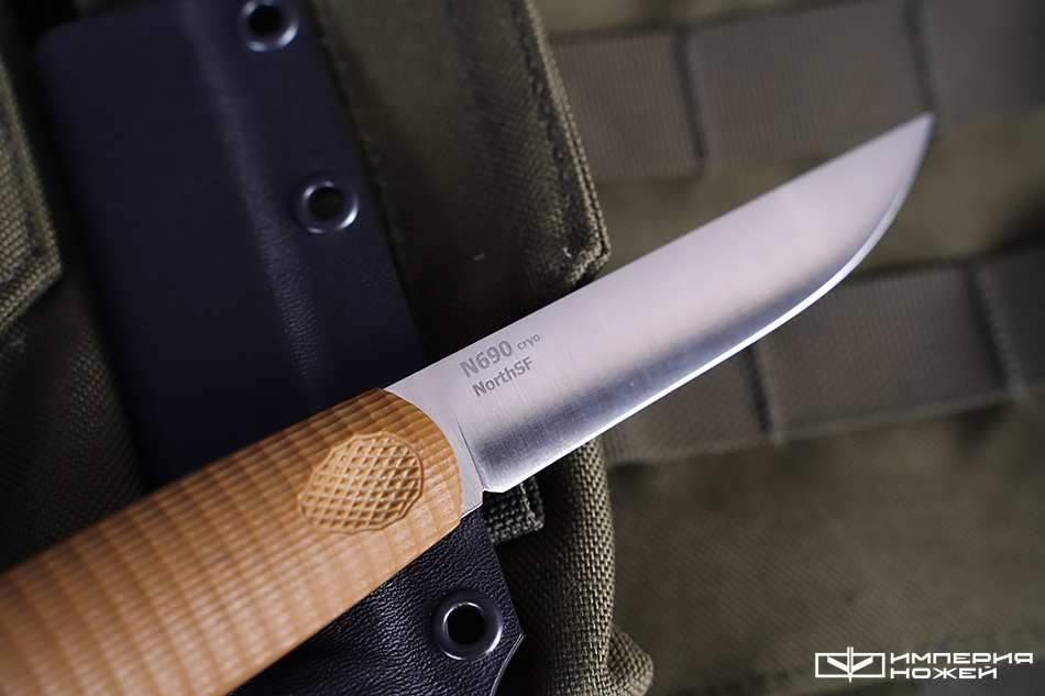 нож North-SF N690 Brown – Owl Knife фото 5