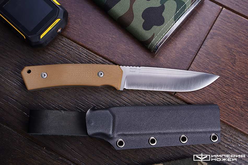 нож Barn-F N690 tan – Owl Knife