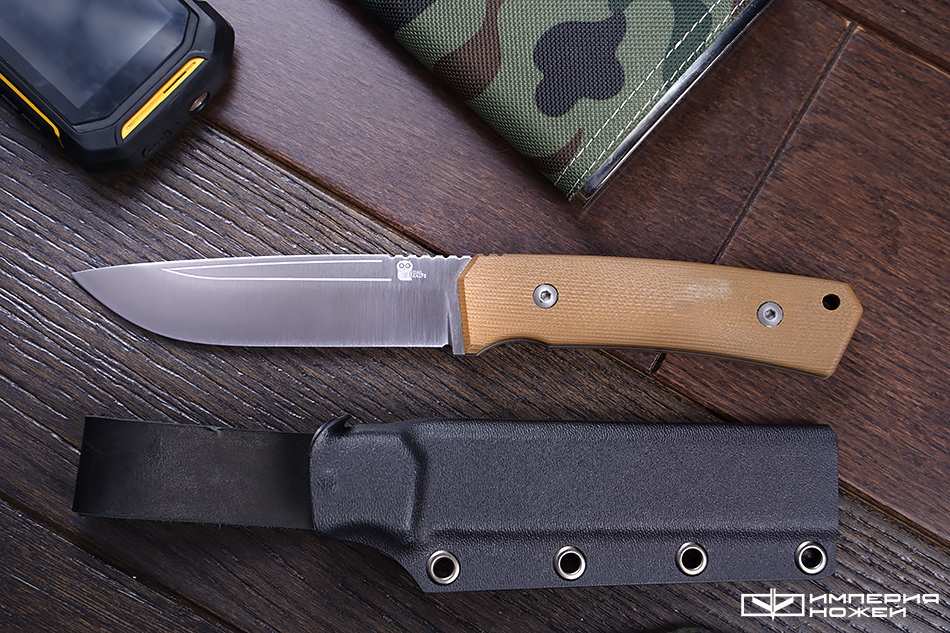нож Barn-F N690 tan – Owl Knife фото 2