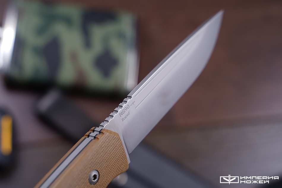 нож Barn-F N690 tan – Owl Knife фото 4