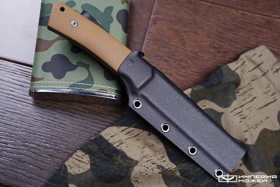 нож Barn-F N690 tan – Owl Knife фото 5