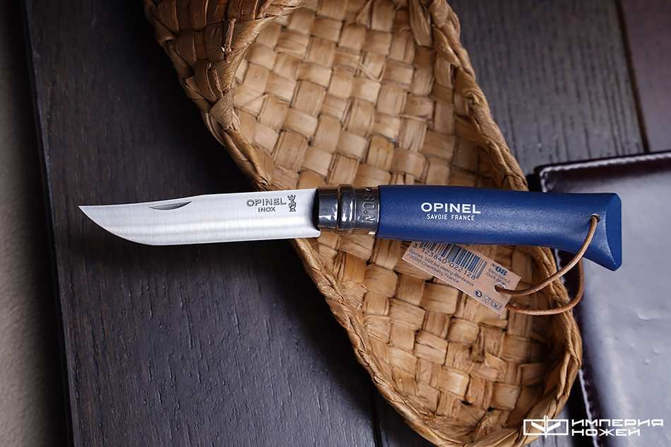Нож Opinel Trekking №8 синий – Opinel