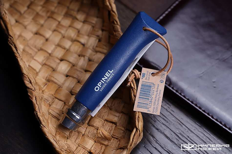 Нож Opinel Trekking №8 синий – Opinel фото 4