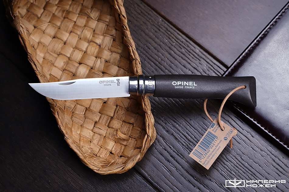 Нож Opinel Trekking №8 черный – Opinel