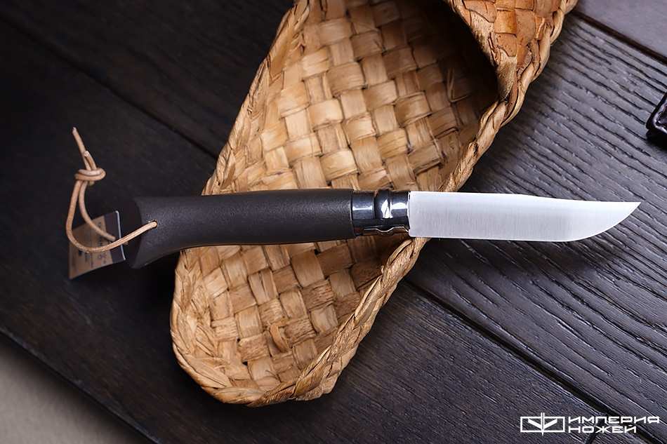 Нож Opinel Trekking №8 черный – Opinel фото 2