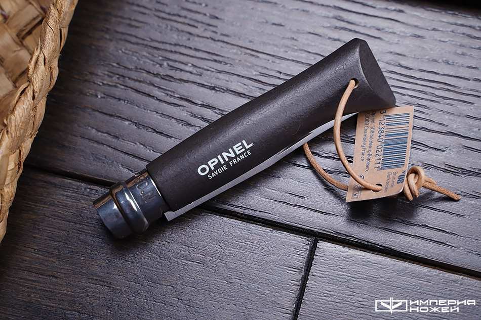 Нож Opinel Trekking №8 черный – Opinel фото 4