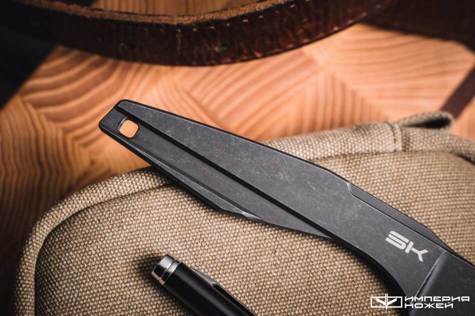 Скелетный нож Fast Boat Blackwash – Special Knives фото 4