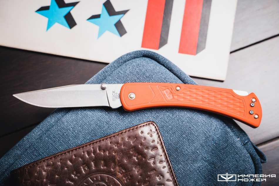 Складной нож 110 Slim Select Orange – Buck