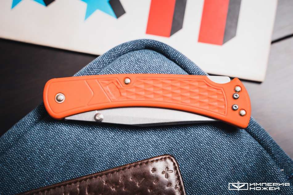 Складной нож 110 Slim Select Orange – Buck фото 7