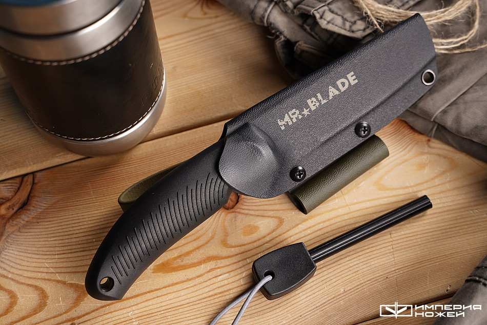 Нож с фиксированным клинком Seal с огнивом (Olive Color) – Mr.Blade фото 5