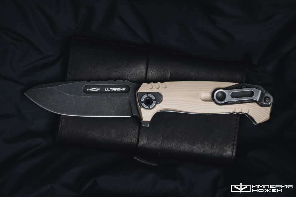 Складной нож Ultras-F Blackwash – N.C.Custom