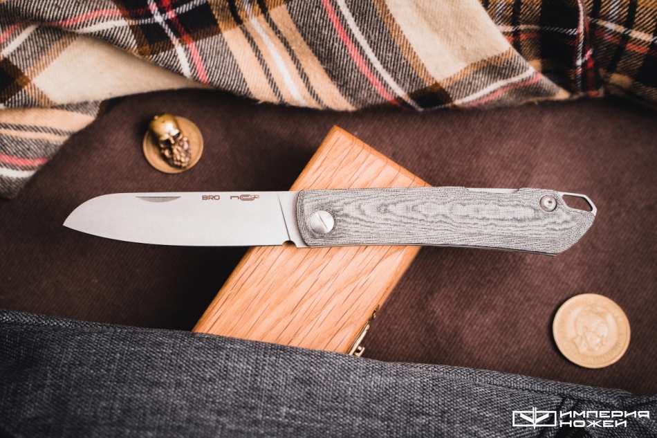 Складной нож Bro Микарта Satin – N.C.Custom