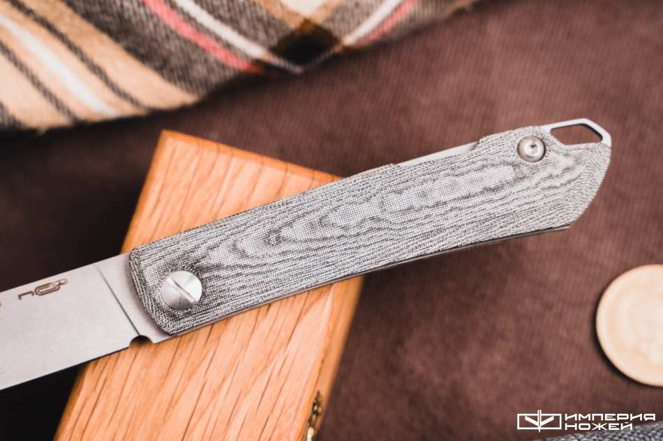 Складной нож Bro Микарта Satin – N.C.Custom фото 3
