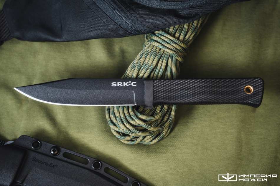 Нож с фиксированным клинком SRK Compact  – Cold Steel