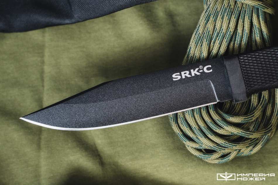 Нож с фиксированным клинком SRK Compact  – Cold Steel фото 3