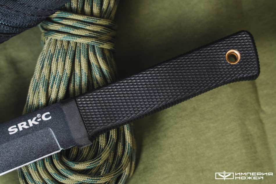 Нож с фиксированным клинком SRK Compact  – Cold Steel фото 4