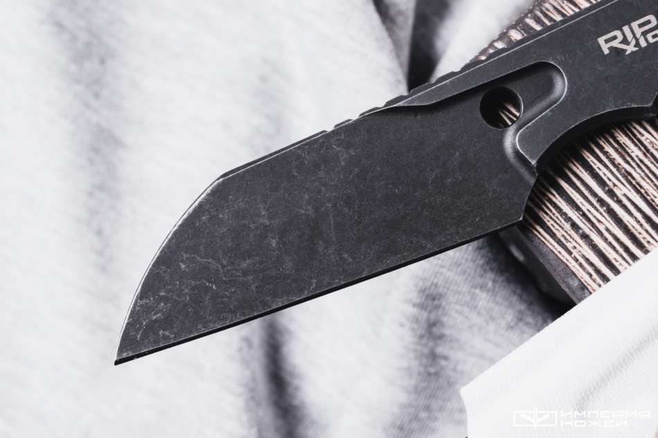 Скелетный нож RIP Blackwash White Kydex (Белый кайдекс) – Special Knives фото 4