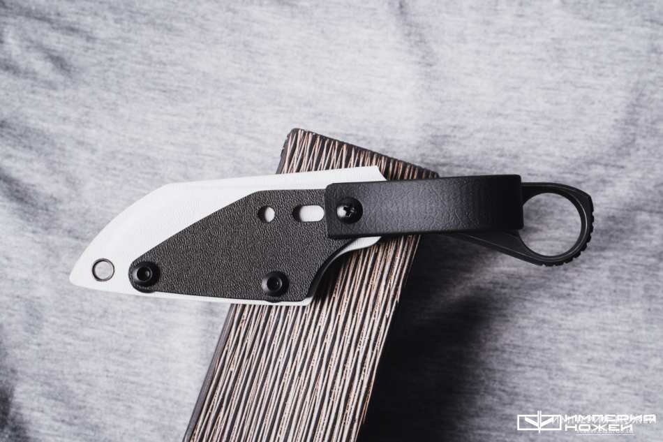 Скелетный нож RIP Blackwash White Kydex (Белый кайдекс) – Special Knives фото 10