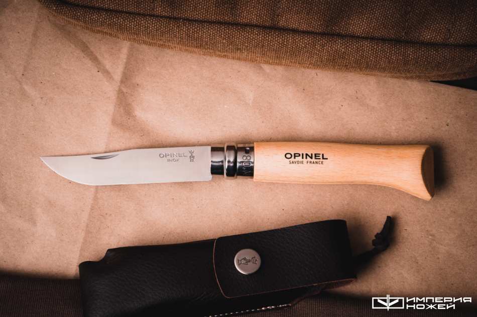 Складной нож №8, чехол – Opinel