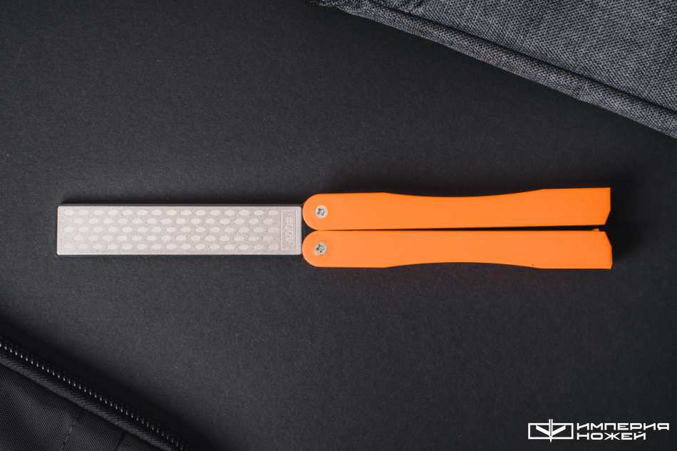 Точилка алмазная складная для ножей оранжевая – Dr. Sharp (Точилки) фото 2