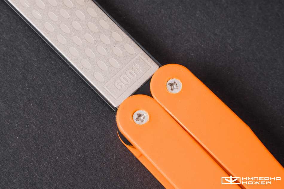 Точилка алмазная складная для ножей оранжевая – Dr. Sharp (Точилки) фото 4