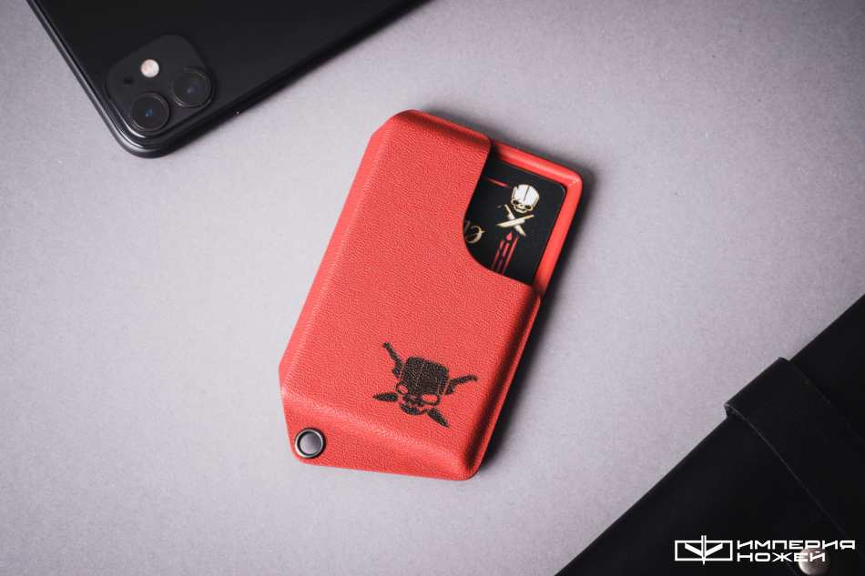 Кардхолдер 3.0 (красный) – Pirate Custom
