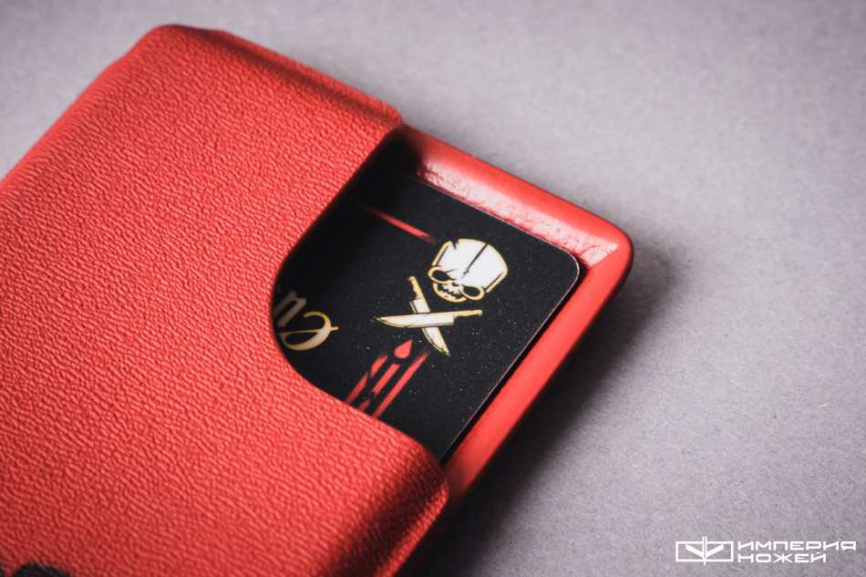 Кардхолдер 3.0 (красный) – Pirate Custom фото 3